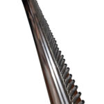 نازل بارانی یک ردیفه استیل